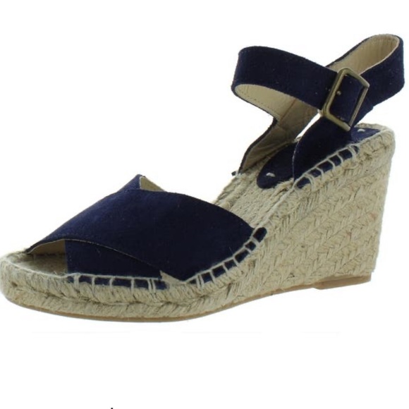 Soludos Shoes - Soludos Espadrille Wedge Suede jute sandals size 7